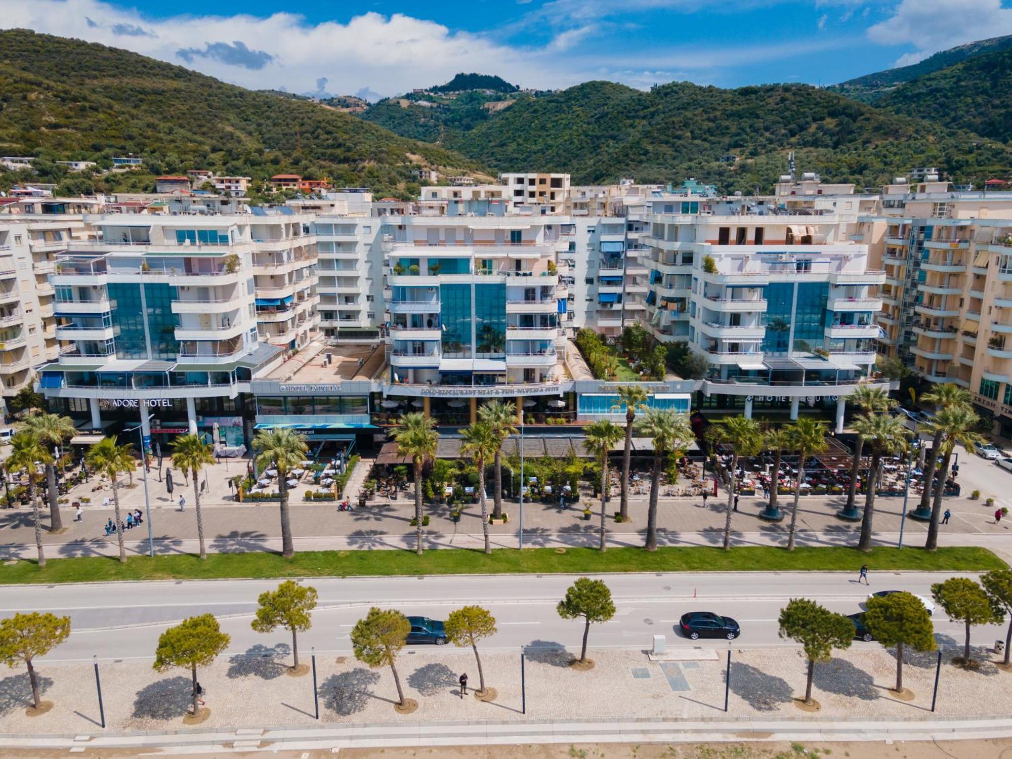 Mustafa Suites Vlorë Exteriör bild